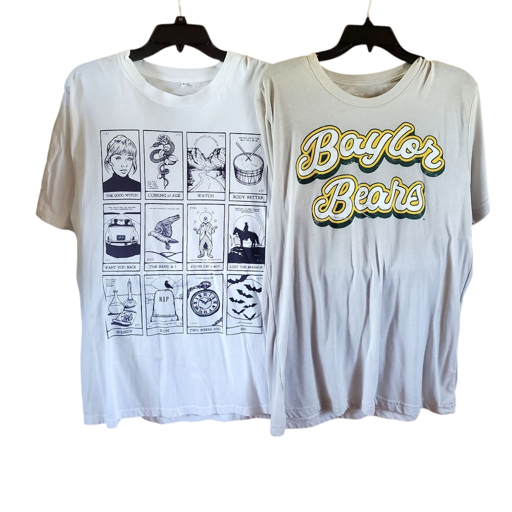 Bundle Of 2 Large Graphic T-Shirts